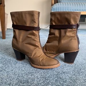 Womens Golo Shearling Lined Waterproof Snow Boots with Heel